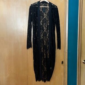 NWT revamped lace jacket